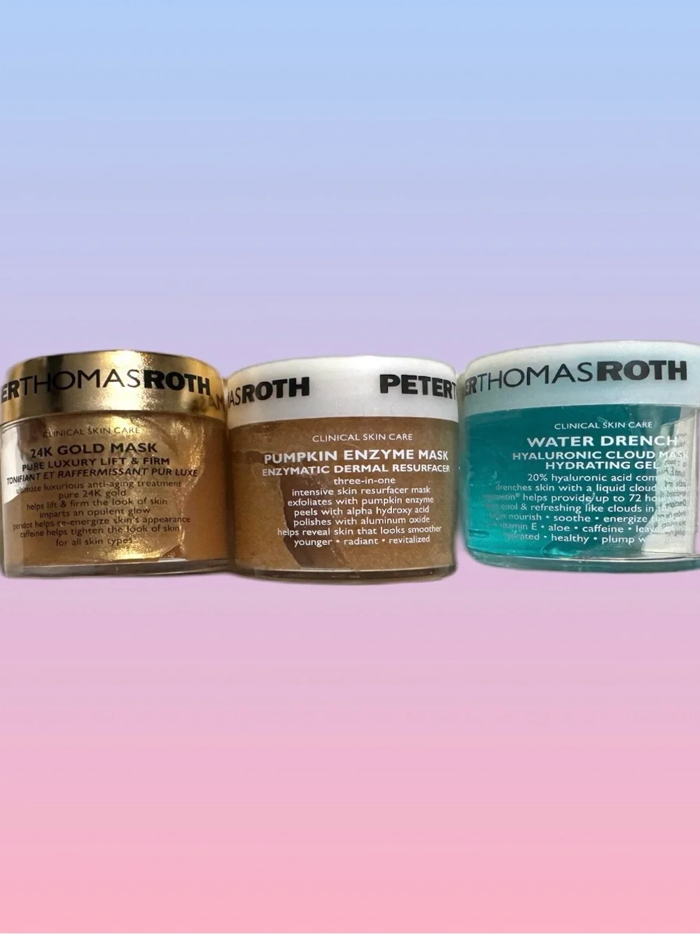 Peter Thomas Roth Mask Blast-Off 3-Piece Face Mask Kit
